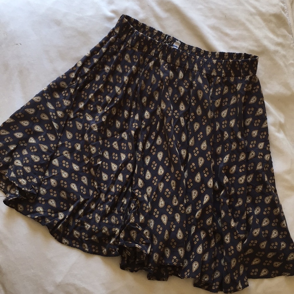 Rare Brandy Melville Purple Print Skirt